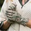04786 - Faux Suede Gloves - Mocha Green - Forever England