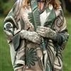 04786 - Faux Suede Gloves - Mocha Green - Forever England