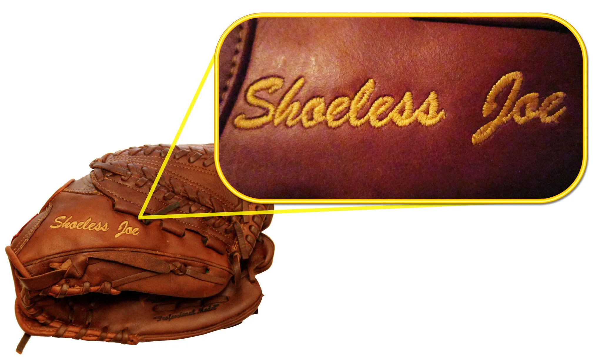 12" Basket Web Shoeless Joe Baseball Glove - 1200BWR