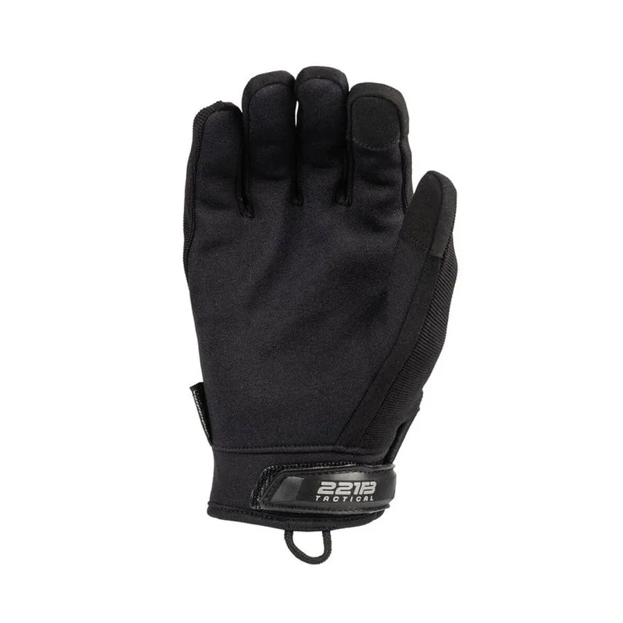221B Tactical Responder Gloves Elite Full Dexterity Level 5 Cut Resistant 360 Degrees and Fluid Resistant Black