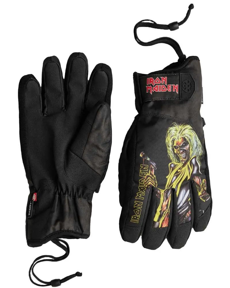 686 Men's Primer Glove Iron Maiden Eddies Black 2025