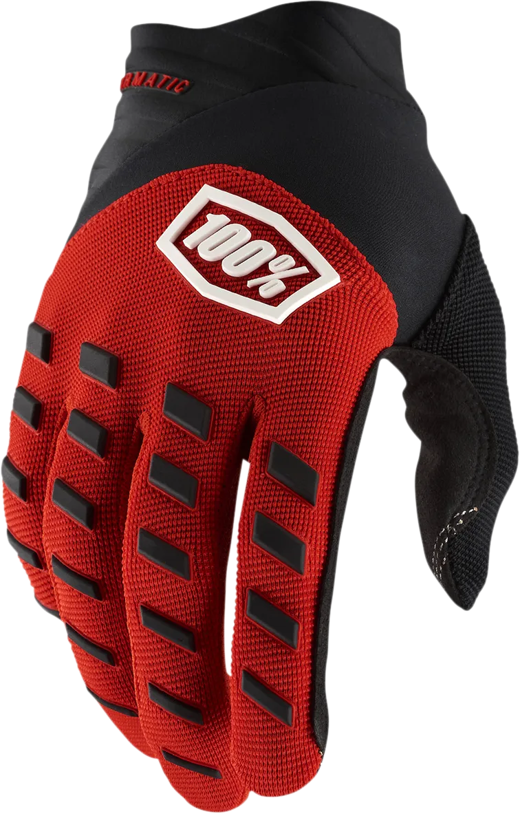 Airmatic Gloves - Red/Black - Medium (PR)-33307135 PU