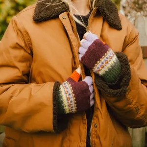 Alloa Fingerless Gloves - Copperland