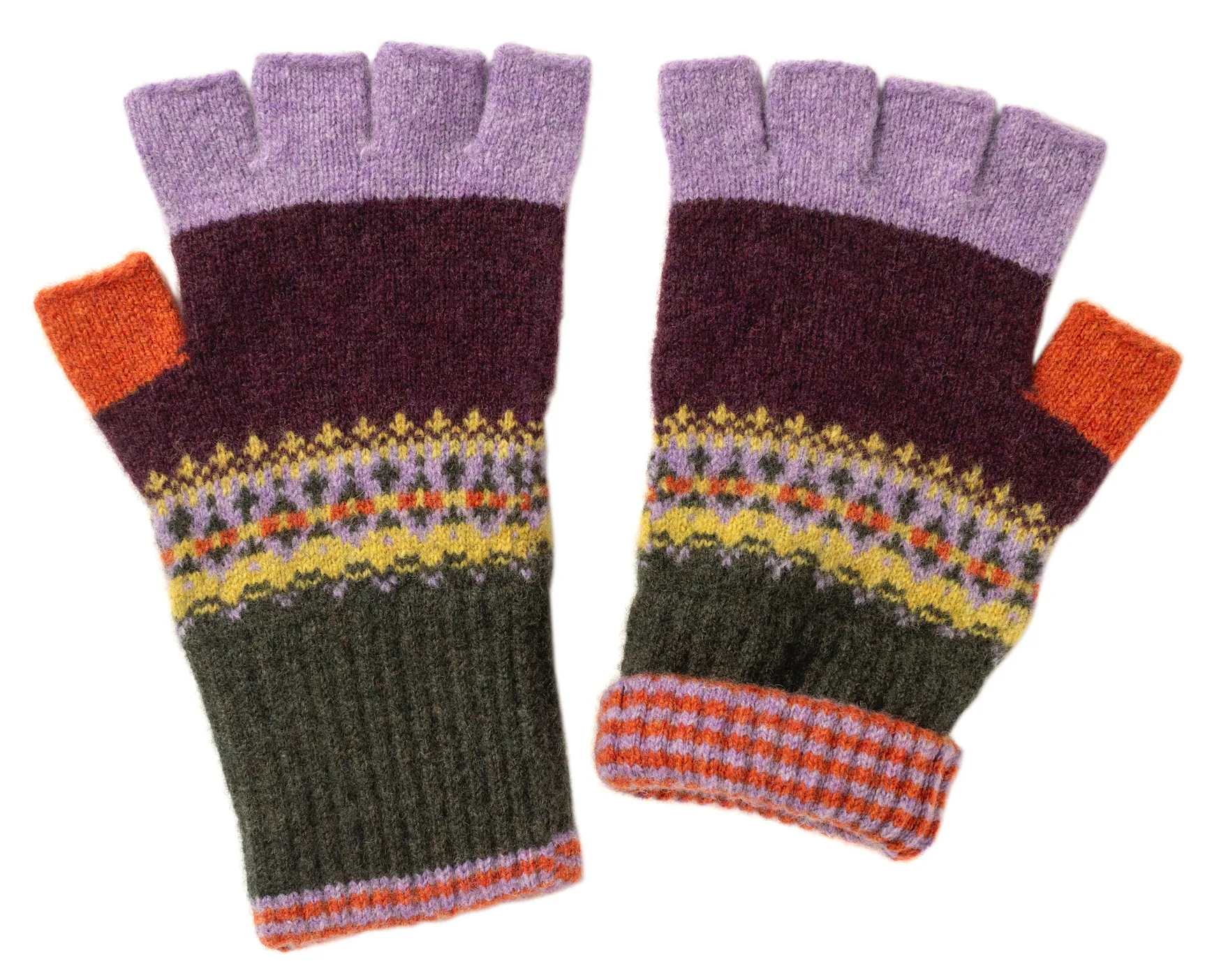 Alloa Fingerless Gloves - Copperland