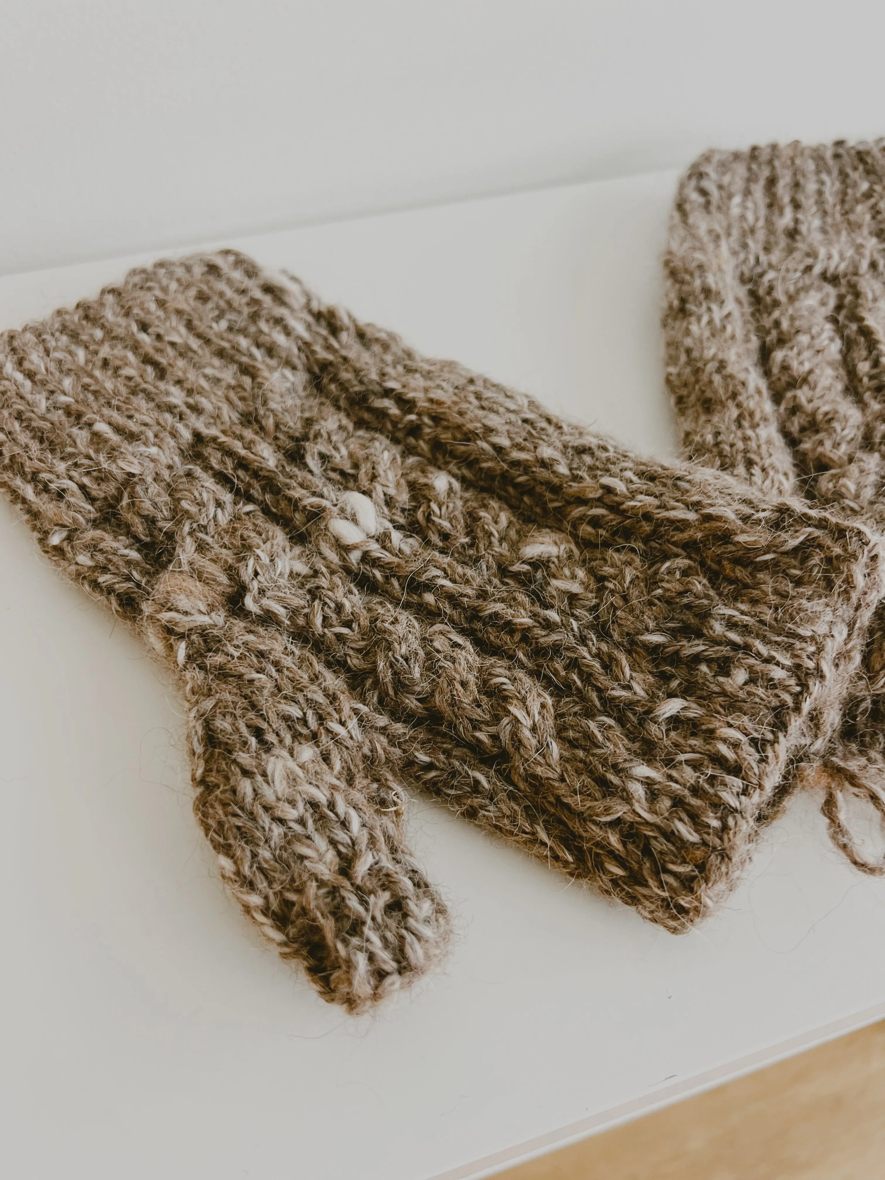 Alpaca Fingerless Gloves