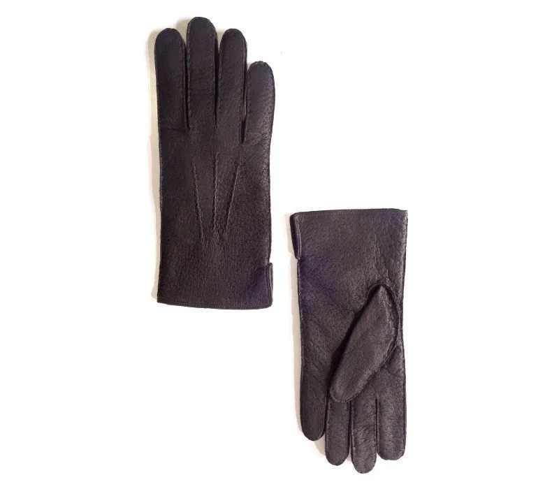 Alpamayo - Peccary leather gloves - men