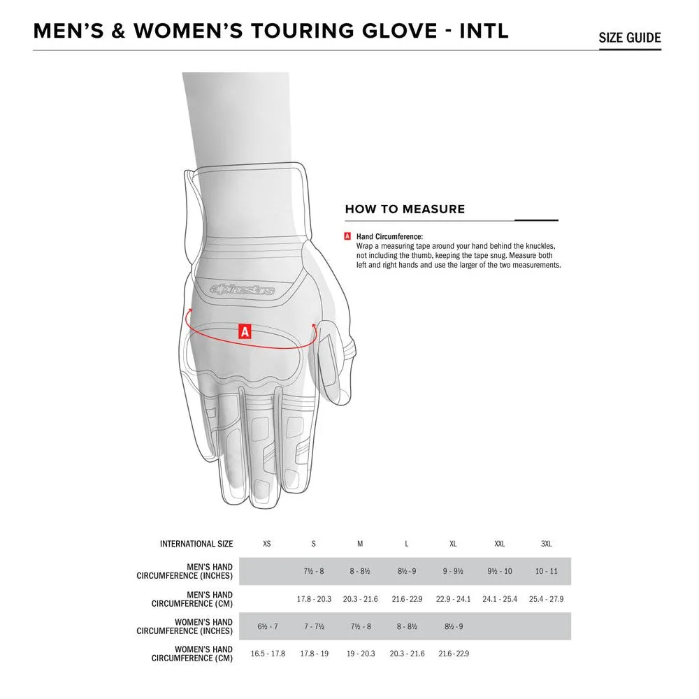 Alpinestars Halo Leather Gloves