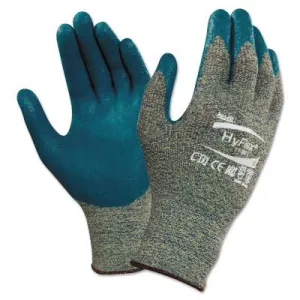 Ansell HyFlex® CR  Gloves, Gray/Blue, Size 7, 11-501-7
