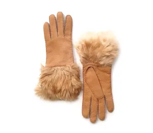 Arisa - Peccary leather gloves - women
