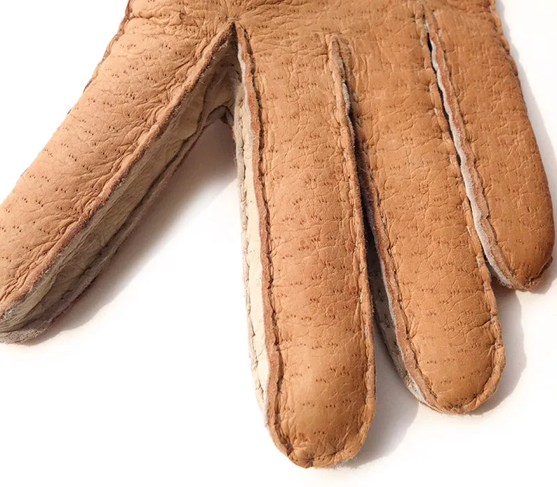 Arisa - Peccary leather gloves - women