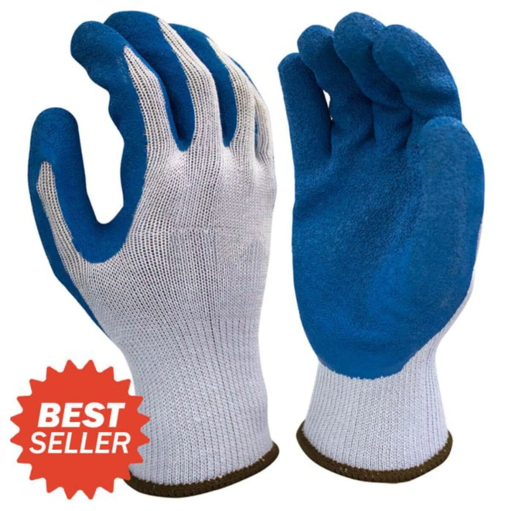 Armor Guys 06-019-S 10 Gauge Duty Work Glove, Blue, Pair of 12