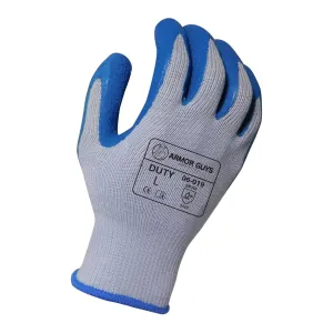 Armor Guys 06-019-S 10 Gauge Duty Work Glove, Blue, Pair of 12