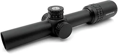 AYIN Sights Centurion 1-6x24 Tactical/Hunting Scope with Tactical Turrets, Throw Lever & Flip Caps