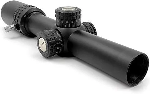 AYIN Sights Centurion 1-6x24 Tactical/Hunting Scope with Tactical Turrets, Throw Lever & Flip Caps