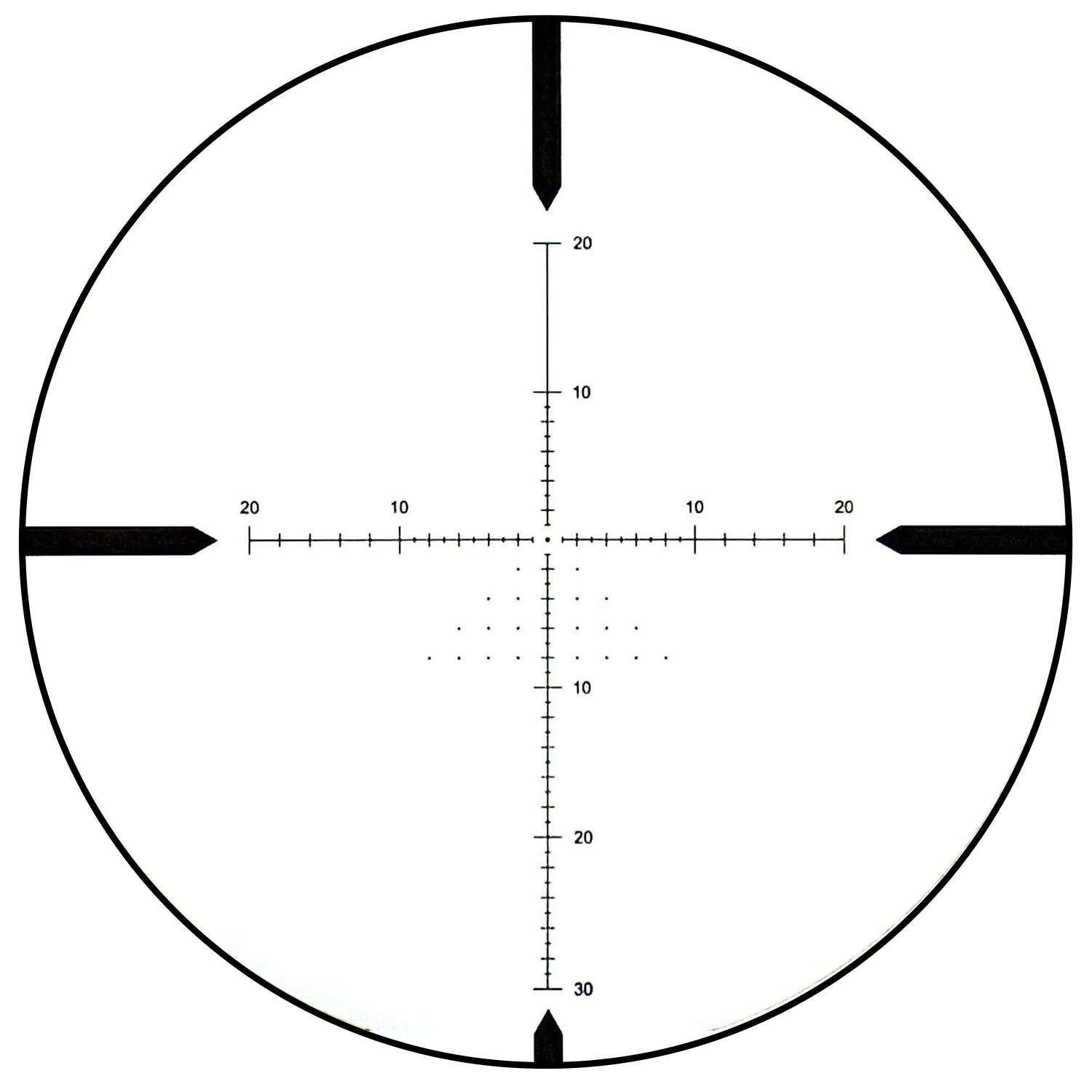 AyinSights Reaper 6-24x50 First Focal Plane Tactical / Hunting Scope with Tactical Turrets, Throw Lever & Flip Caps