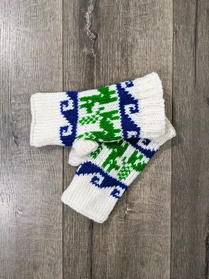 Aztec Wool Handwarmers Lined