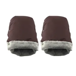 Baby Carriage Stroller Gloves Warm Fur Fleece Pram Hand High quality Portable Comfortable Waterproof Muff Baby Pushchair