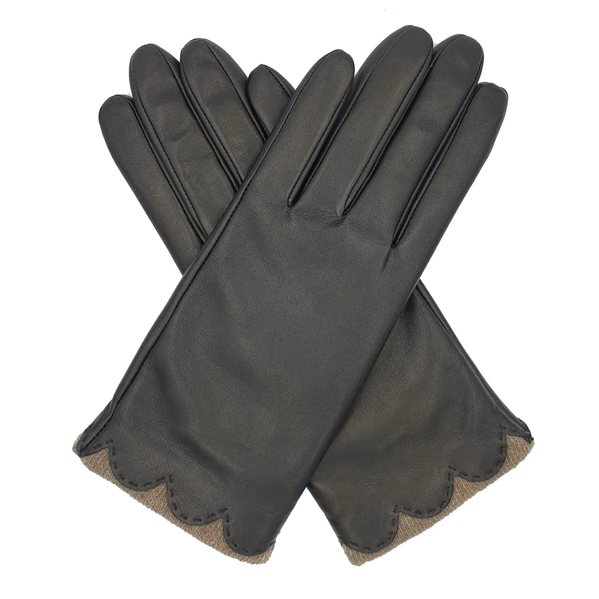 Beatrice - Women's Touch Screen Leather Gloves