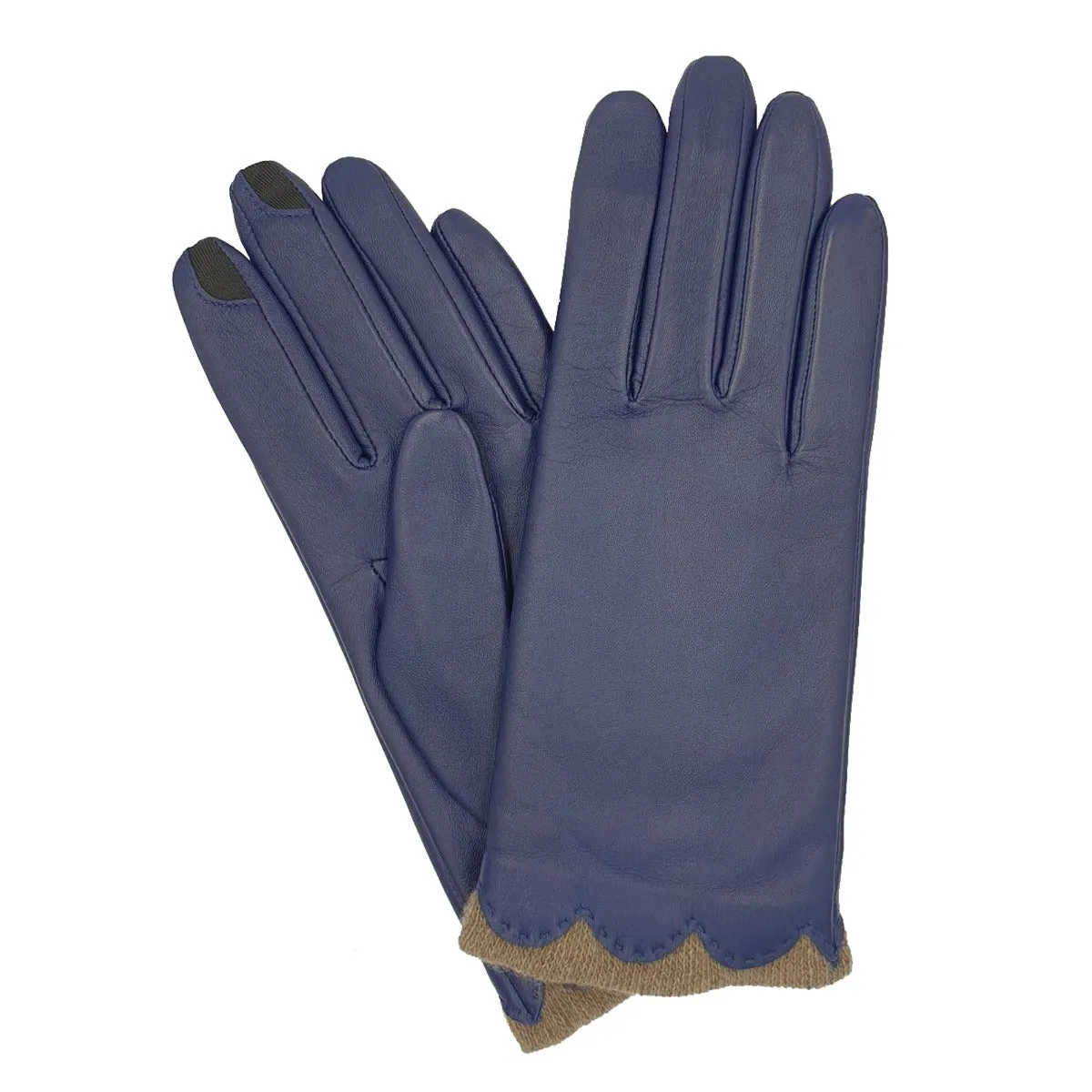 Beatrice - Women's Touch Screen Leather Gloves