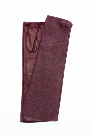 Bianca Fingerless/Burgundy