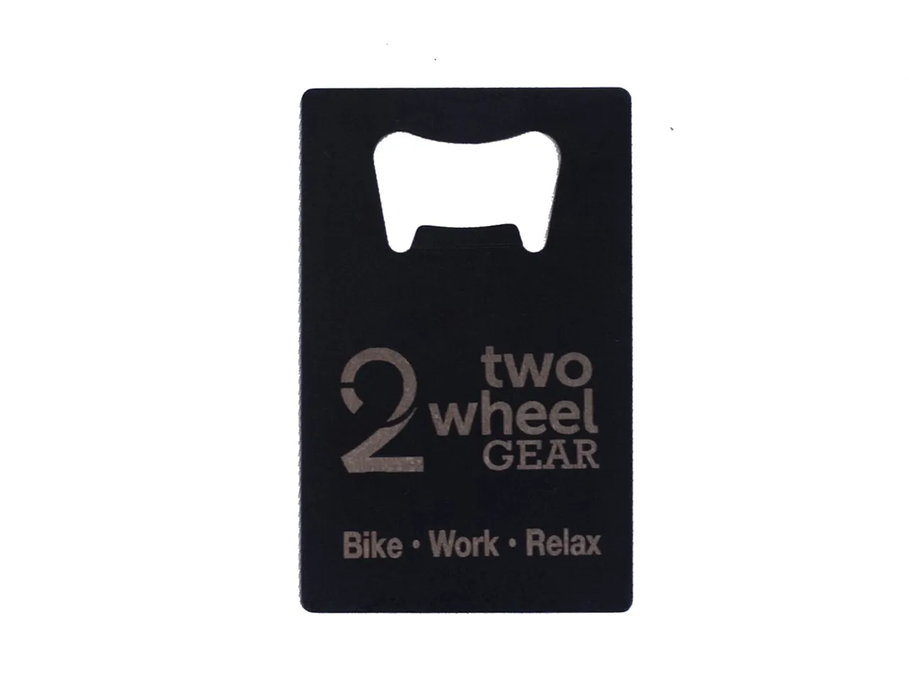 Bike. Work. Relax. Bottle Opener