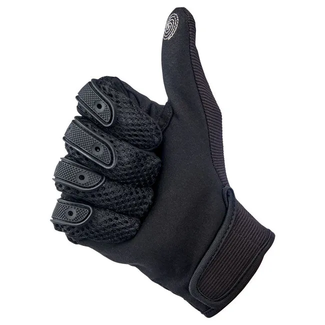 BILTWELL ANZA GLOVES BLACK OUT - ORANGE/BLACK