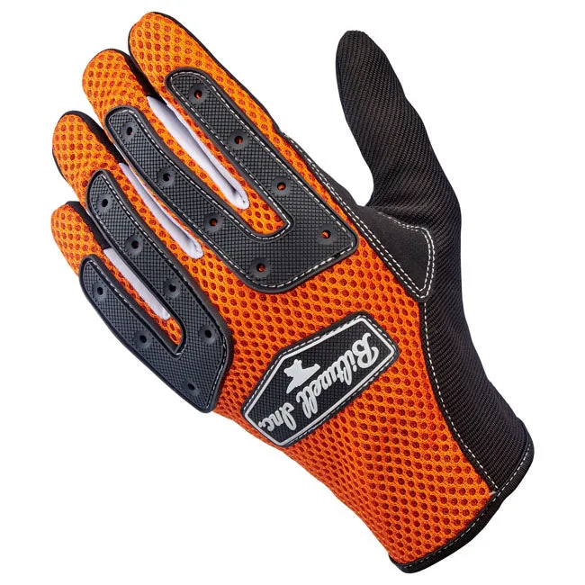 BILTWELL ANZA GLOVES BLACK OUT - ORANGE/BLACK
