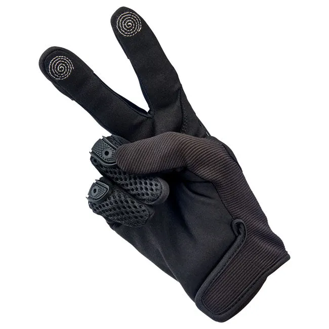 BILTWELL ANZA GLOVES BLACK OUT - ORANGE/BLACK