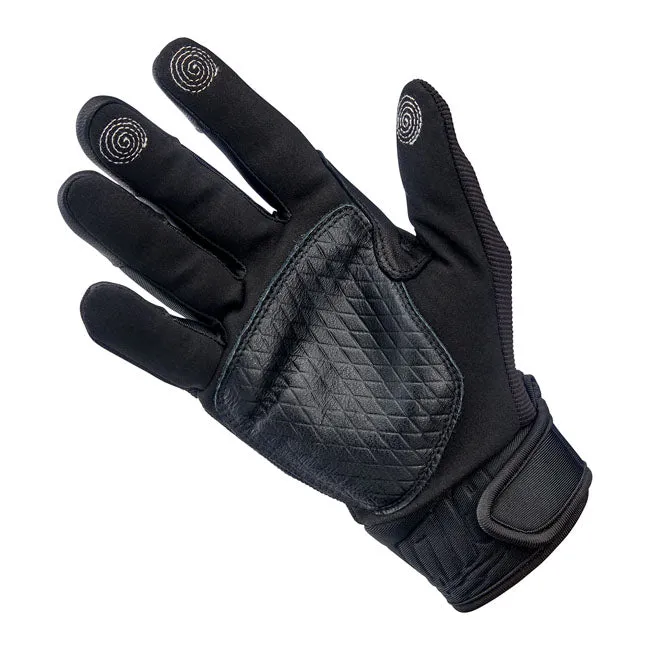 BILTWELL BAJA GLOVES BLACK OUT
