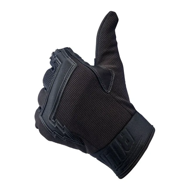 BILTWELL BAJA GLOVES BLACK OUT