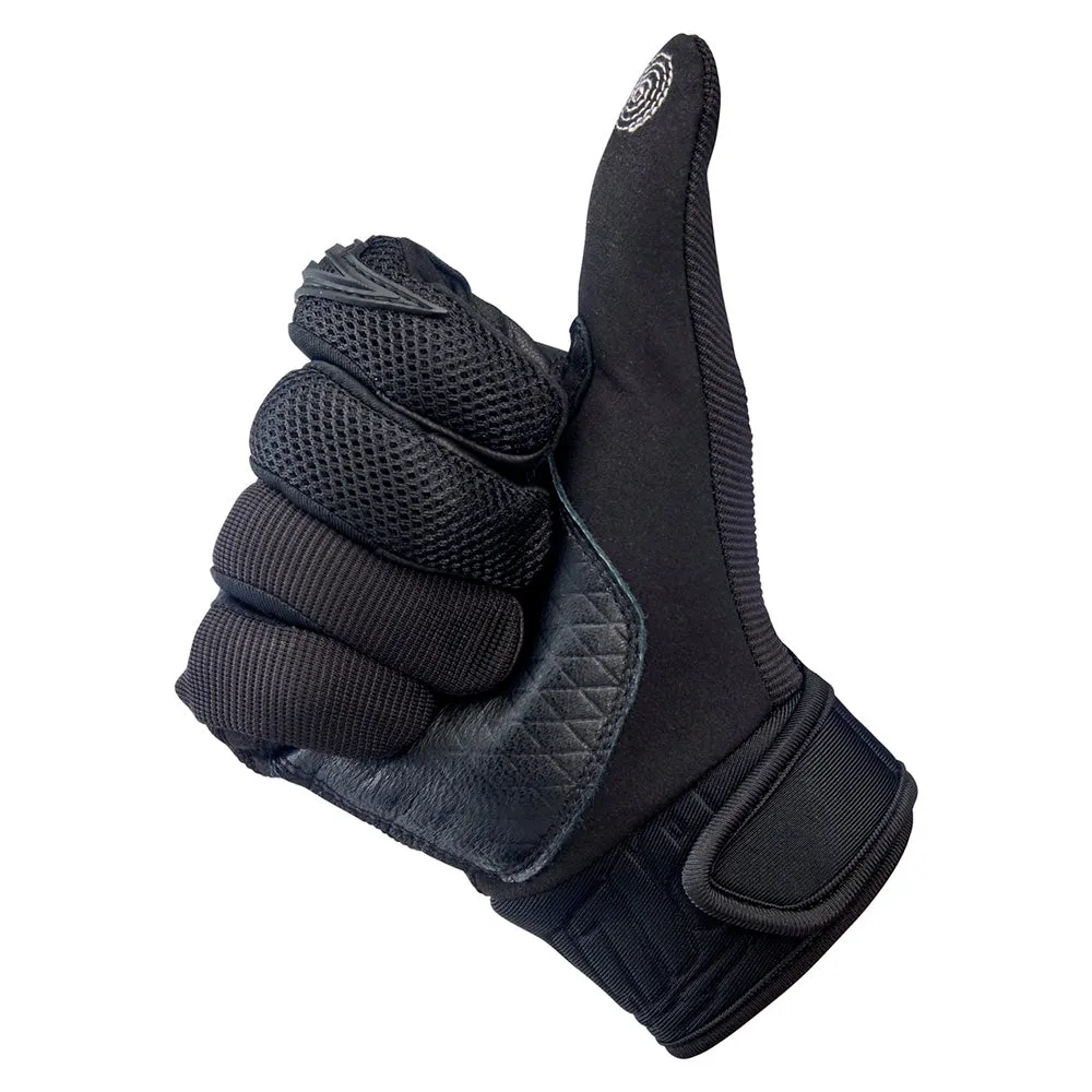BILTWELL BAJA TEXTILE GLOVE [BLACK]