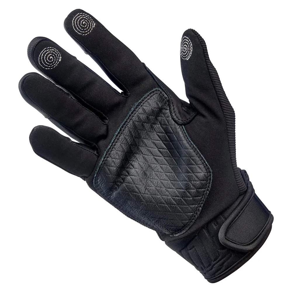 BILTWELL BAJA TEXTILE GLOVE [BLACK]