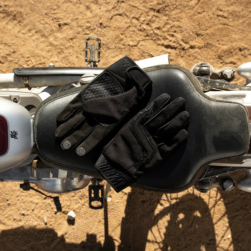BILTWELL BAJA TEXTILE GLOVE [BLACK]