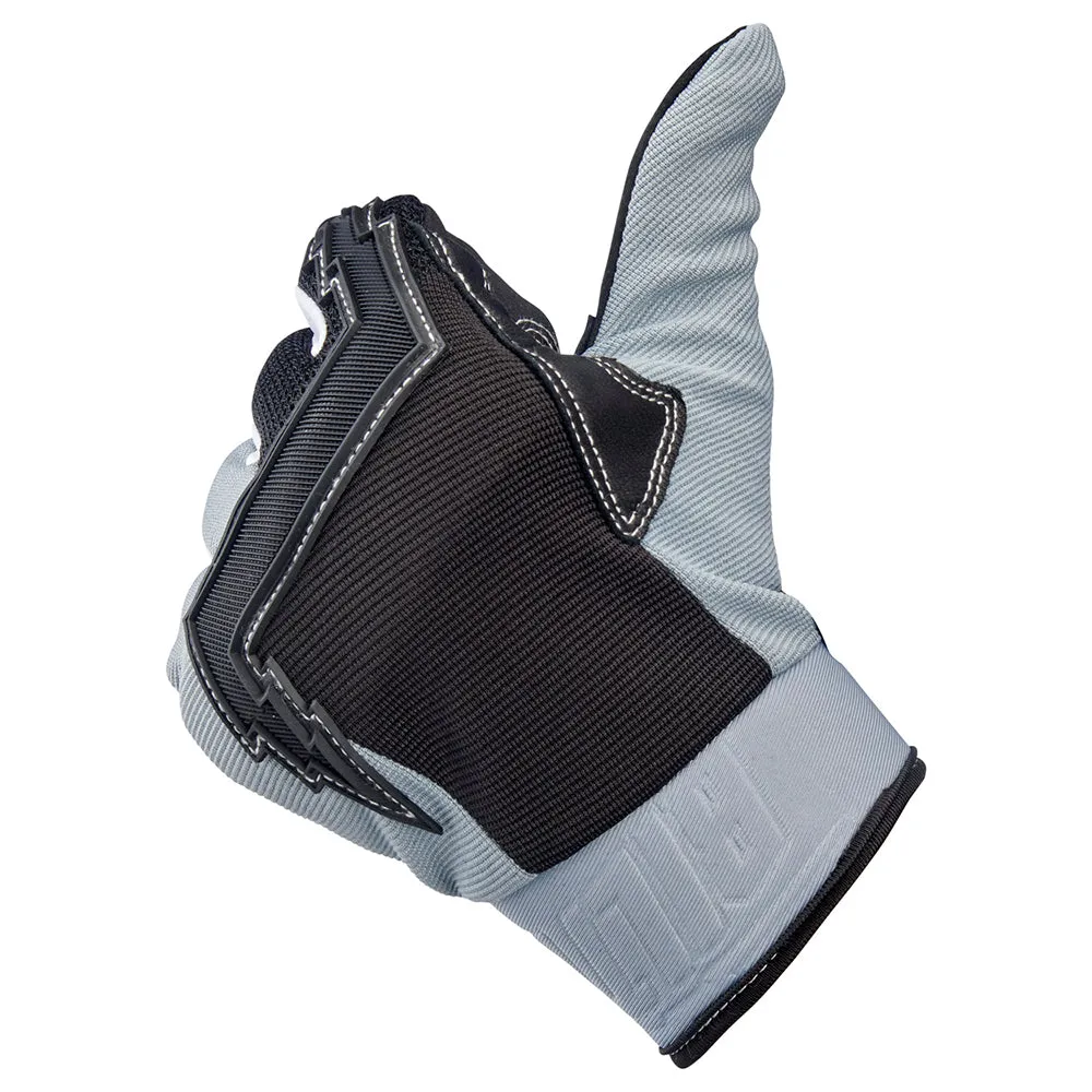 BILTWELL BAJA TEXTILE GLOVE [GREY]