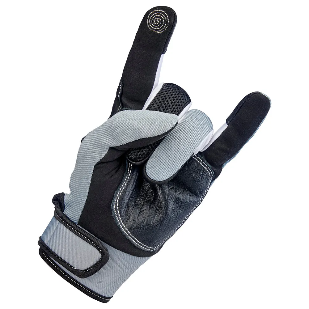 BILTWELL BAJA TEXTILE GLOVE [GREY]
