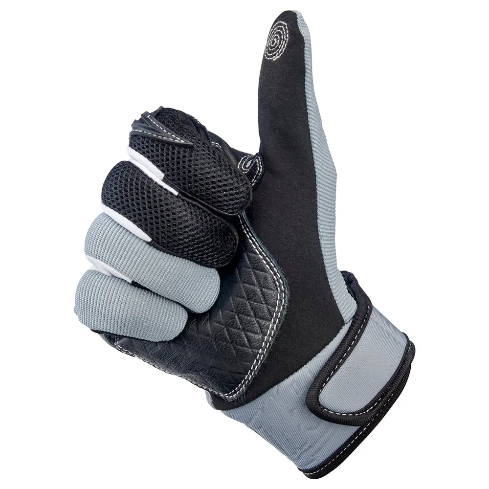 BILTWELL BAJA TEXTILE GLOVE [GREY]