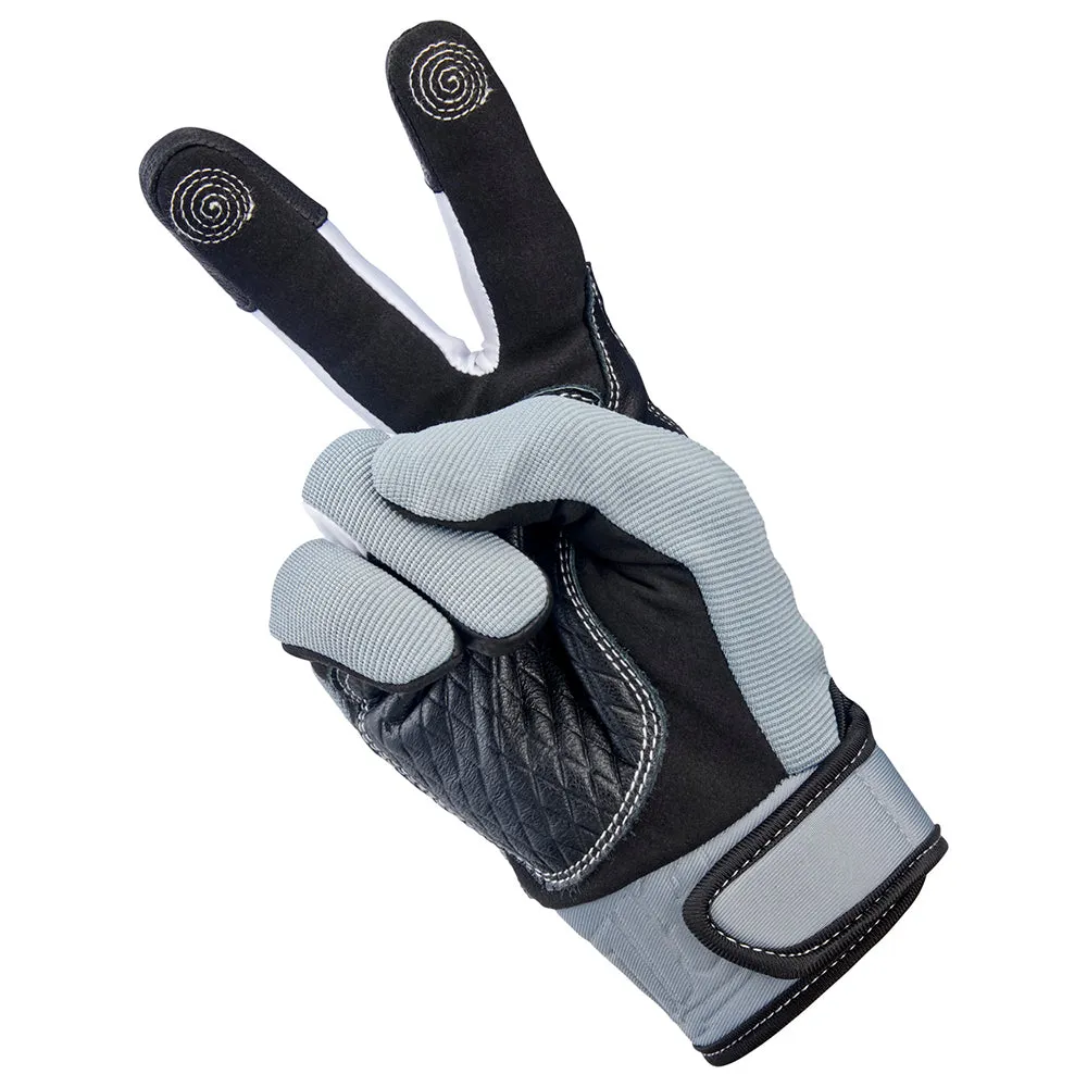 BILTWELL BAJA TEXTILE GLOVE [GREY]