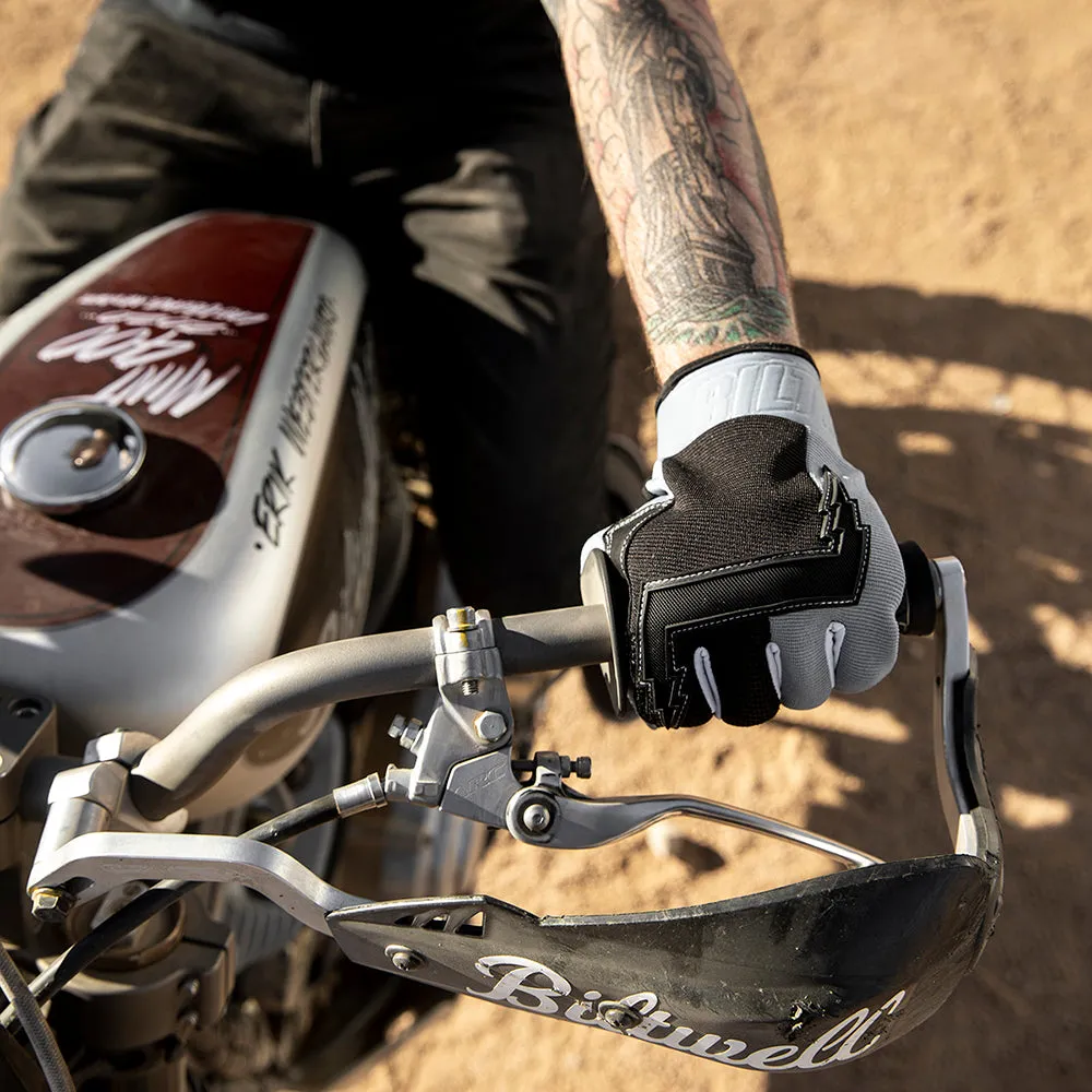 BILTWELL BAJA TEXTILE GLOVE [GREY]
