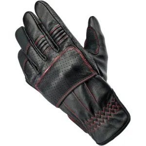 Biltwell Borrego Gloves ~ 3301-3933; Redline, Size XL (RL5XL)