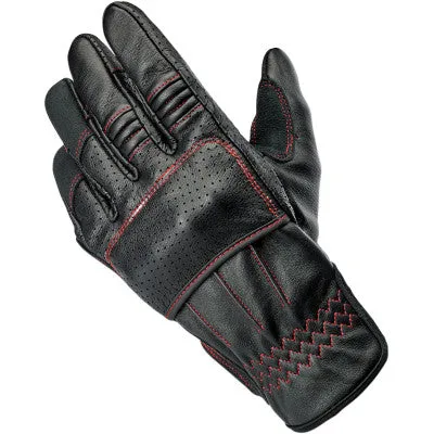 Biltwell Borrego Gloves ~ 3301-3933; Redline, Size XL (RL5XL)