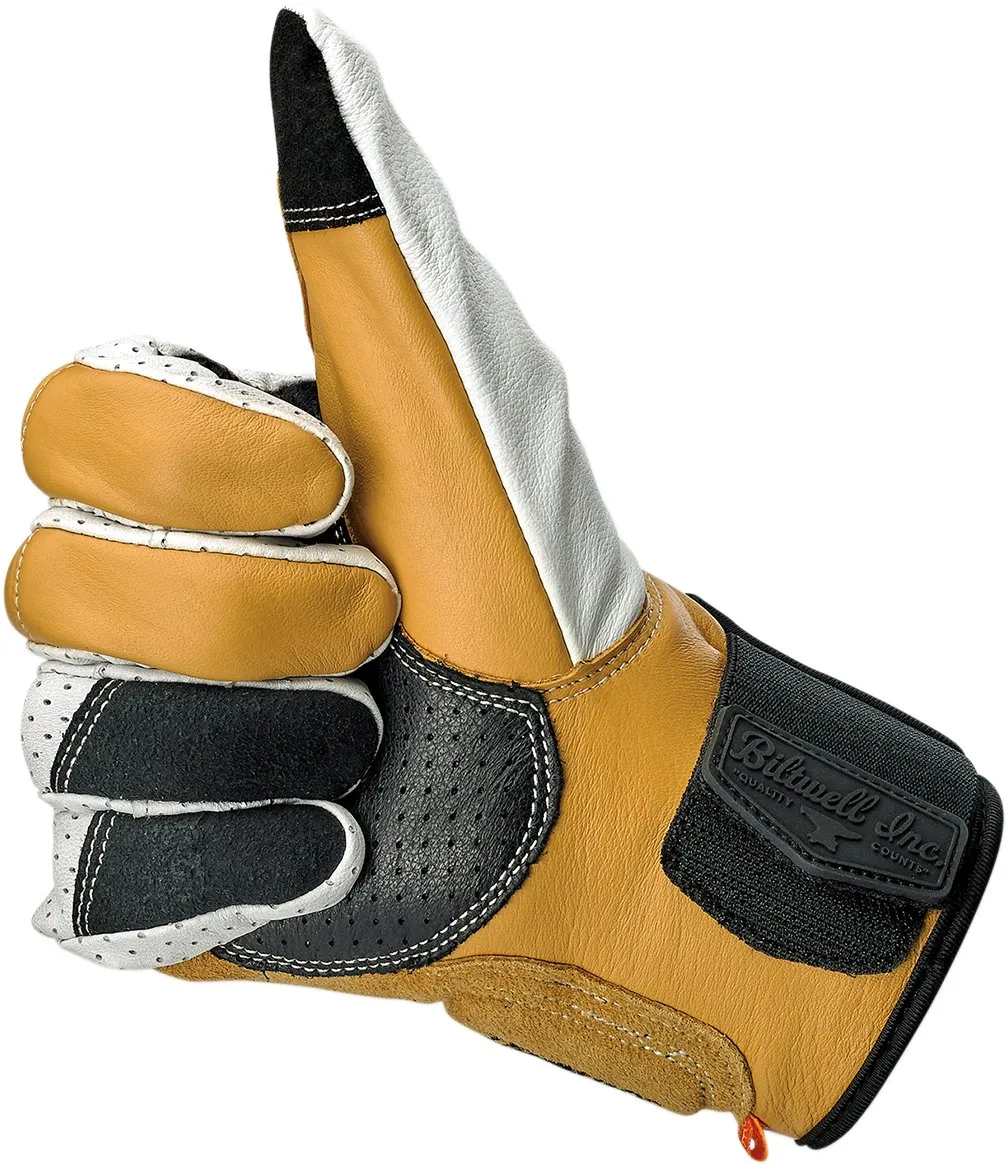 BILTWELL Borrego Gloves - Cement