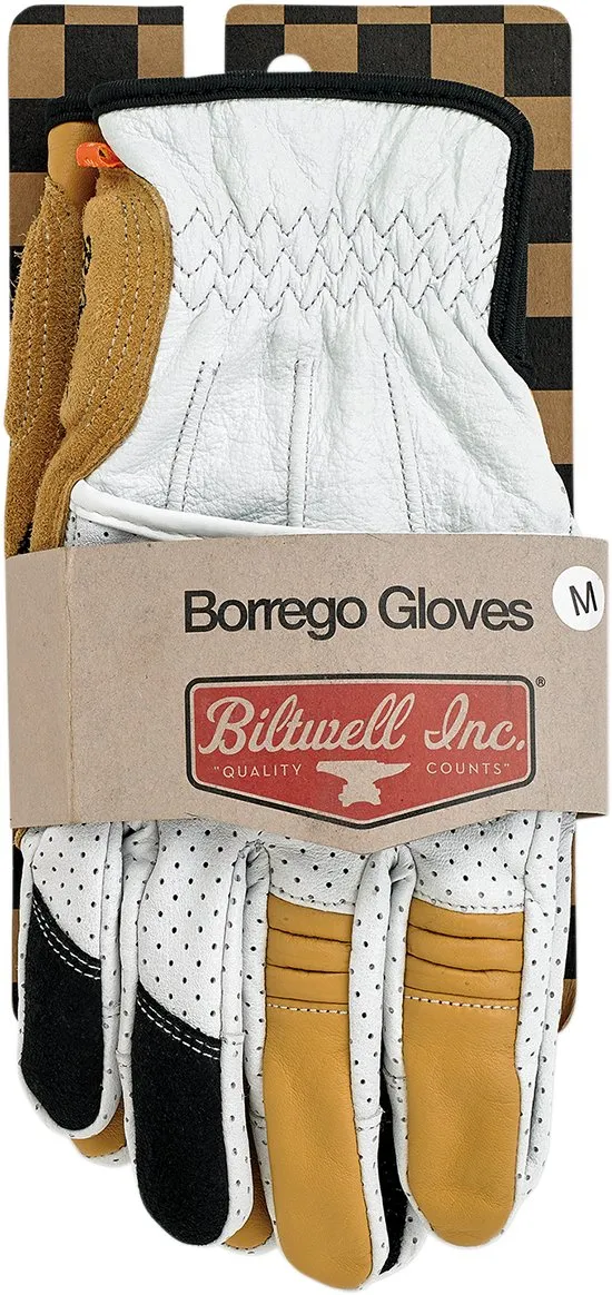 BILTWELL Borrego Gloves - Cement