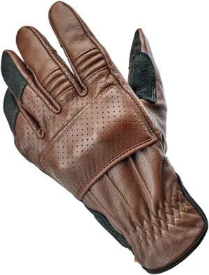 BILTWELL Borrego Gloves - Chocolate/Black