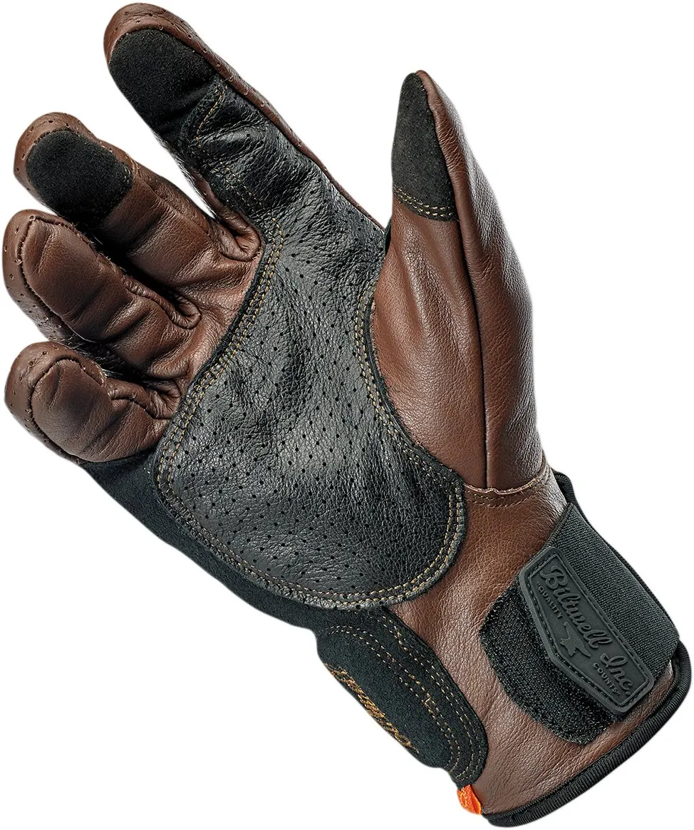 BILTWELL Borrego Gloves - Chocolate/Black