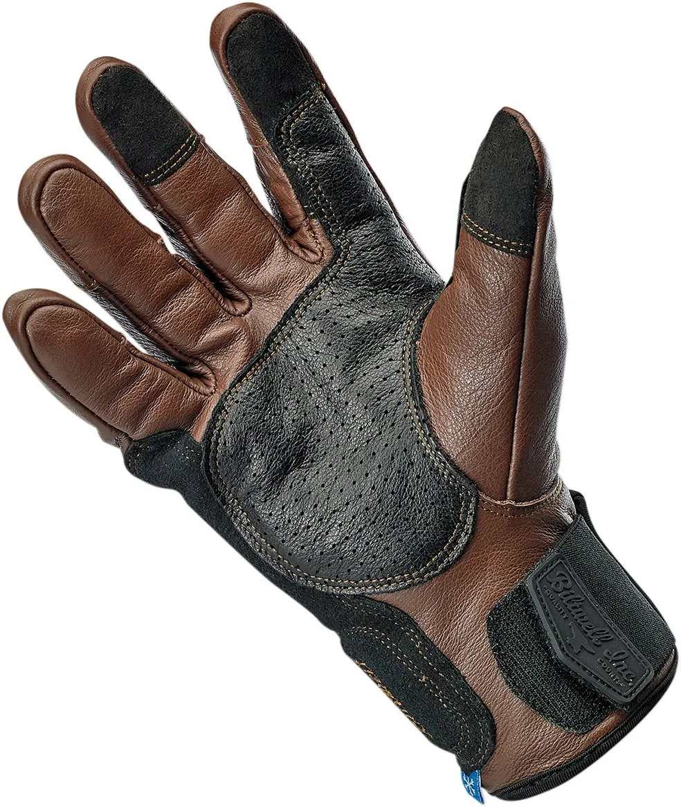 BILTWELL Borrego Gloves - Chocolate/Black