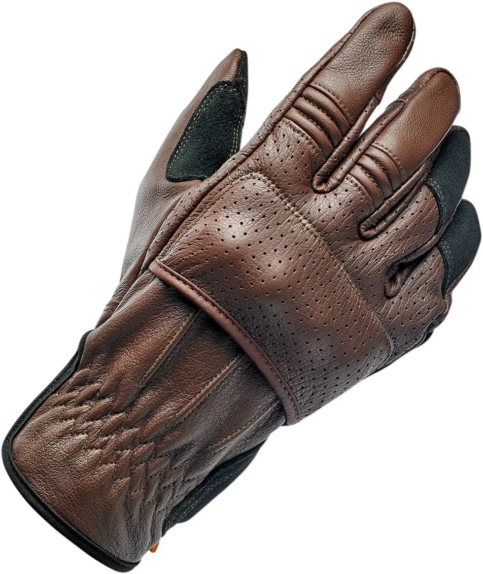 BILTWELL Borrego Gloves - Chocolate/Black