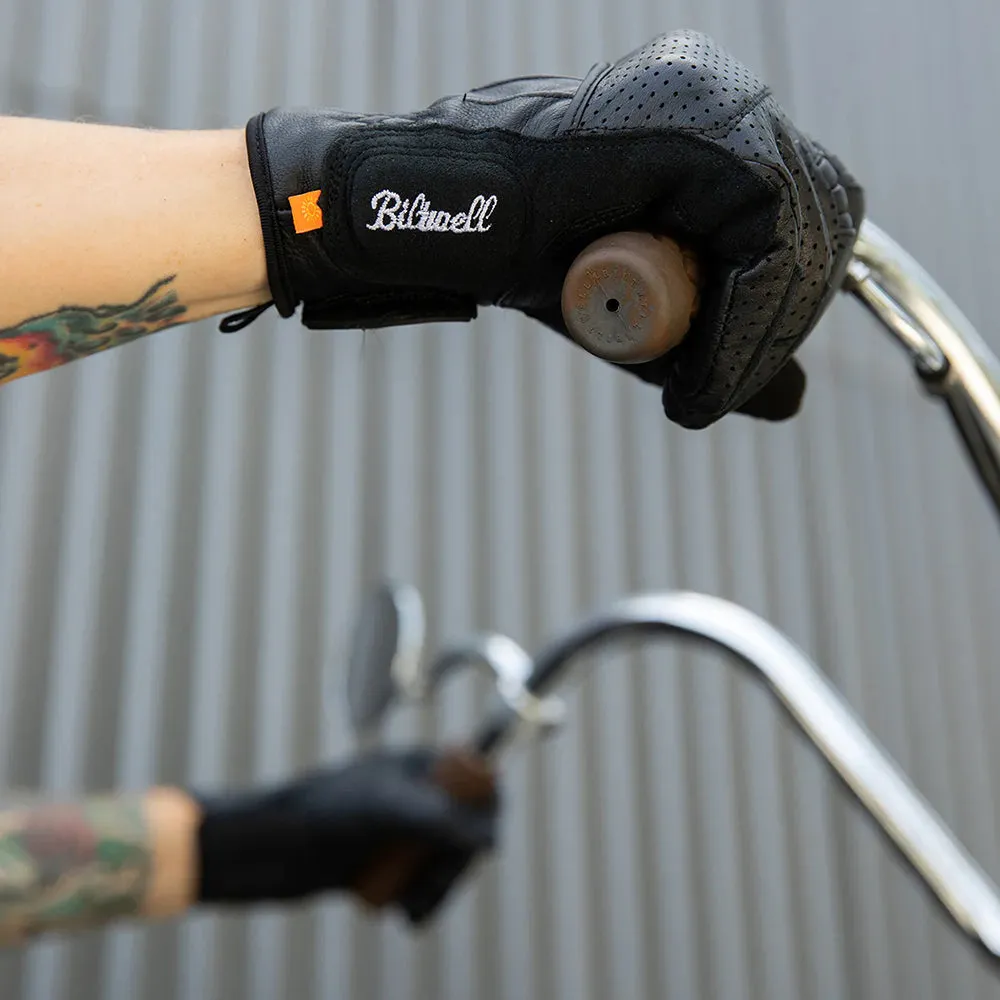 BILTWELL BORREGO LEATHER GLOVE [BLACK]