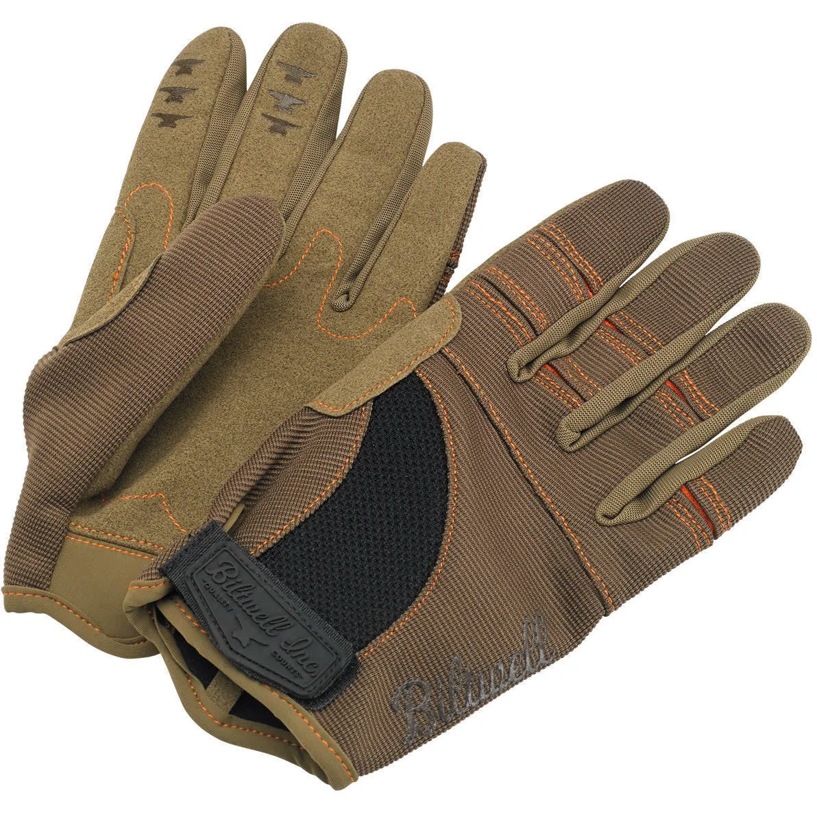 Biltwell - Moto Gloves - Brown & Orange