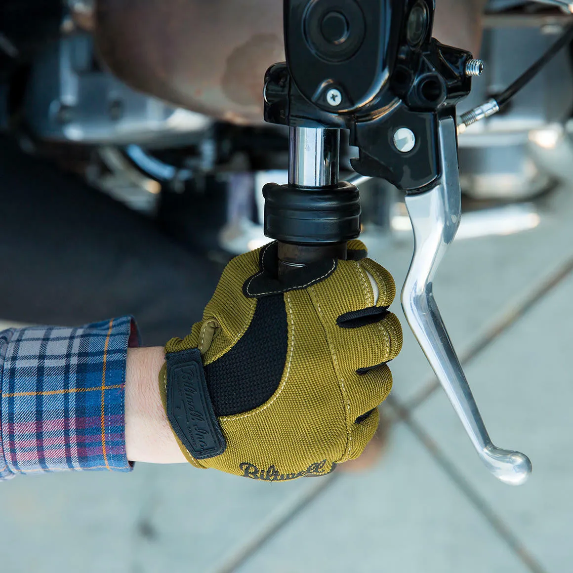 Biltwell - Moto Gloves - Olive/Black
