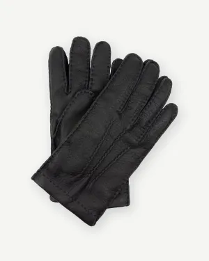 Black Deerskin Gloves
